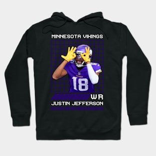 JUSTIN JEFFERSON - WR - MINNESOTA VIKINGS Hoodie